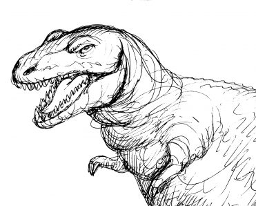 illustrazioni - tirannosauro